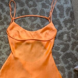 Zara Women's Orange Dress
